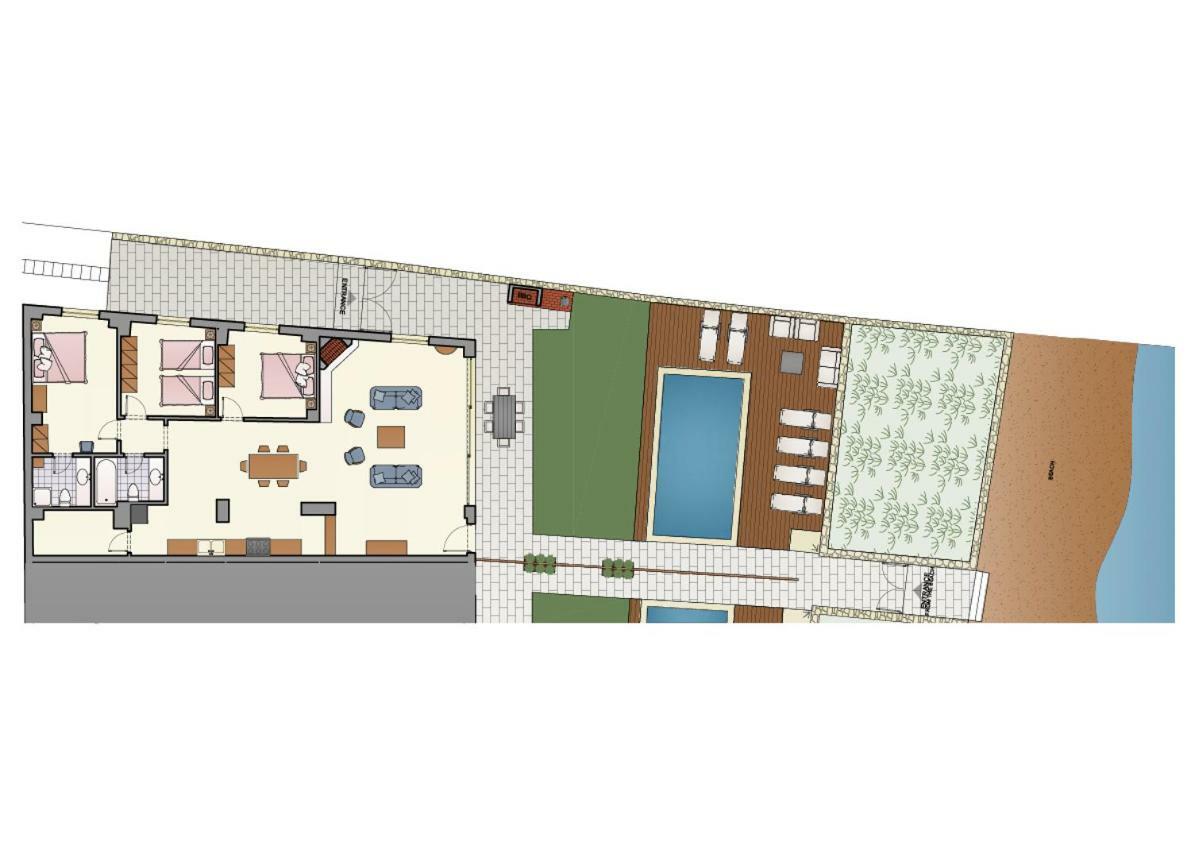 Espera Luxury Beach Front Residence With Pool & Bbq, By Thinkvilla העיירה רתימנו מראה חיצוני תמונה